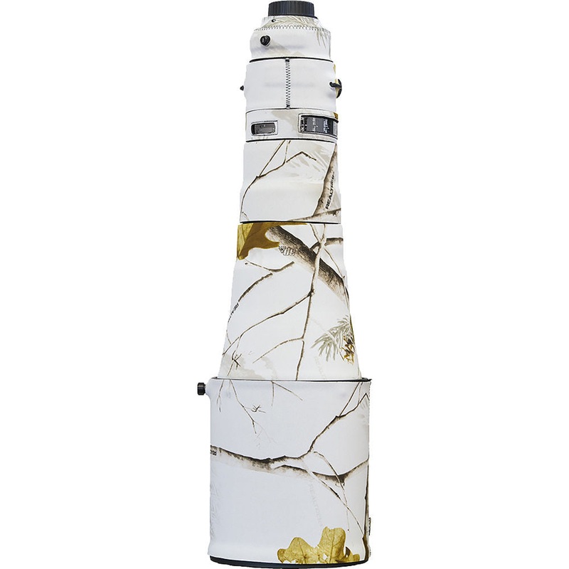 LensCoat Lens Cover for Nikon AF-S NIKKOR 600mm f/4E FL ED VR Lens (Realtree AP Snow Camo)
