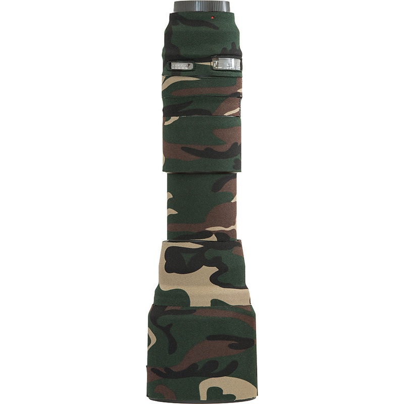 LensCoat Lens Cover for Tamron SP 150-600mm f/5-6.3 Di VC Lens (Forest Green Camo)