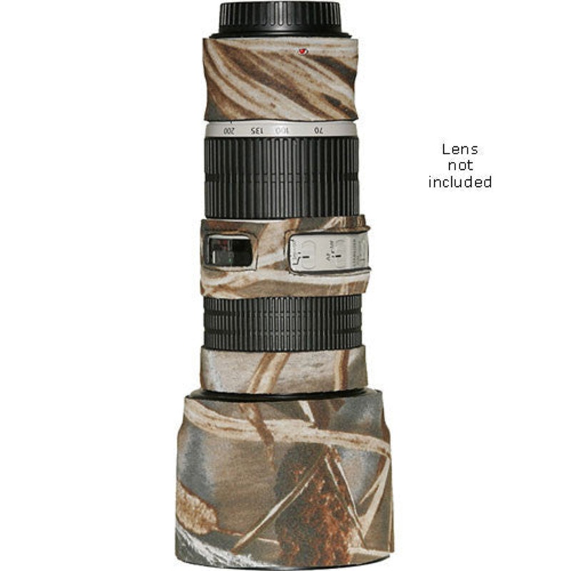LensCoat Lens Cover for the Canon 70-200mm f/4 IS Lens (Realtree Max4 HD)