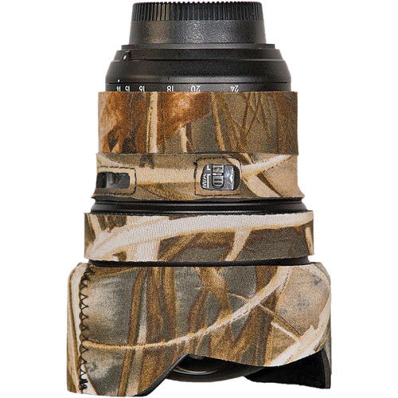 LensCoat Lens Cover for the Nikon 14-24mm f/2.8 Zoom AF Lens (Realtree Max4 HD)