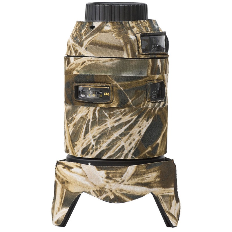 LensCoat Lens Cover For the Nikon 18-300mm f/3.5-5.6G ED VR (Realtree MAX4)
