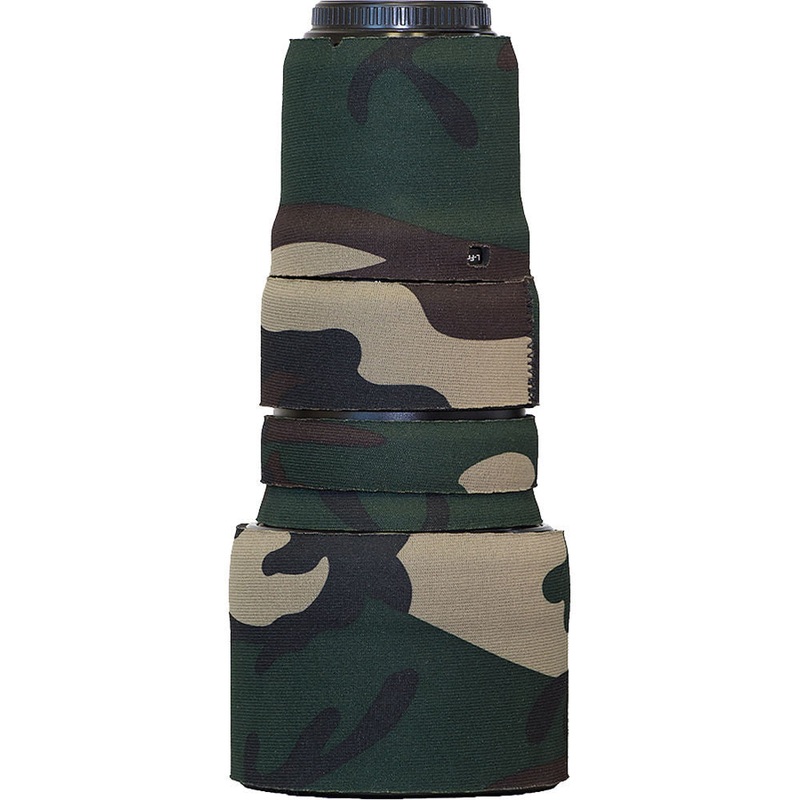 LensCoat Lens Cover for the Olympus M. Zuiko Digital ED 40-150 f/2.8 PRO Lens (Forest Green Camo)