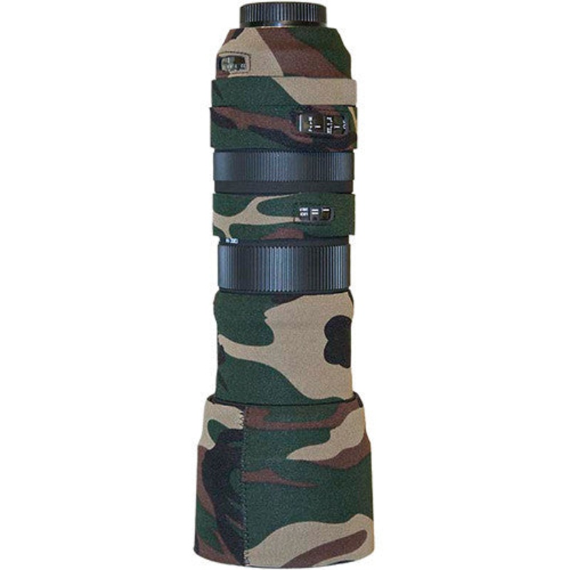 LensCoat Lens Cover For the Sigma 150-500mm f/5.6-6.3 DG OS HSM APO Lens (Forest Green Camo)