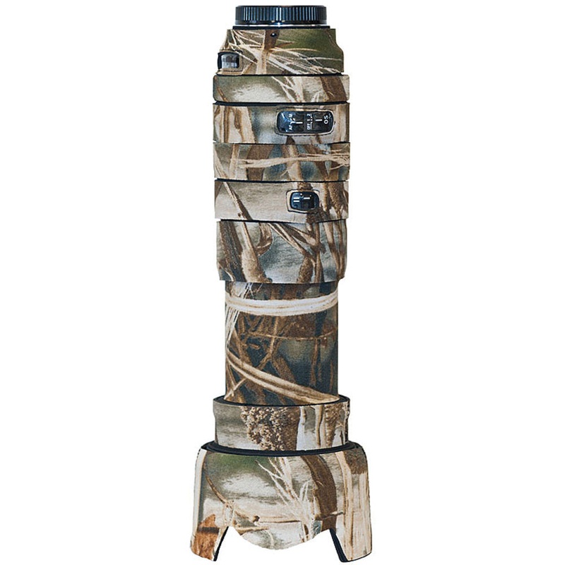 LensCoat Lens Cover for the Sigma 50-500mm f/4.5-6.3 APO DG OS HSM Lens (Realtree Max 4)