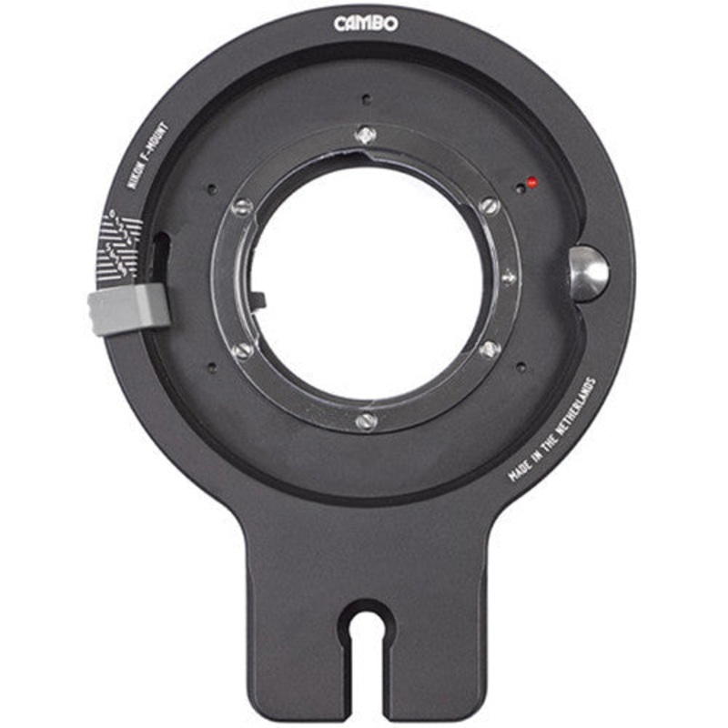 Cambo ACB-NF Lensplate with Nikon F Bayonet Mount (Black)