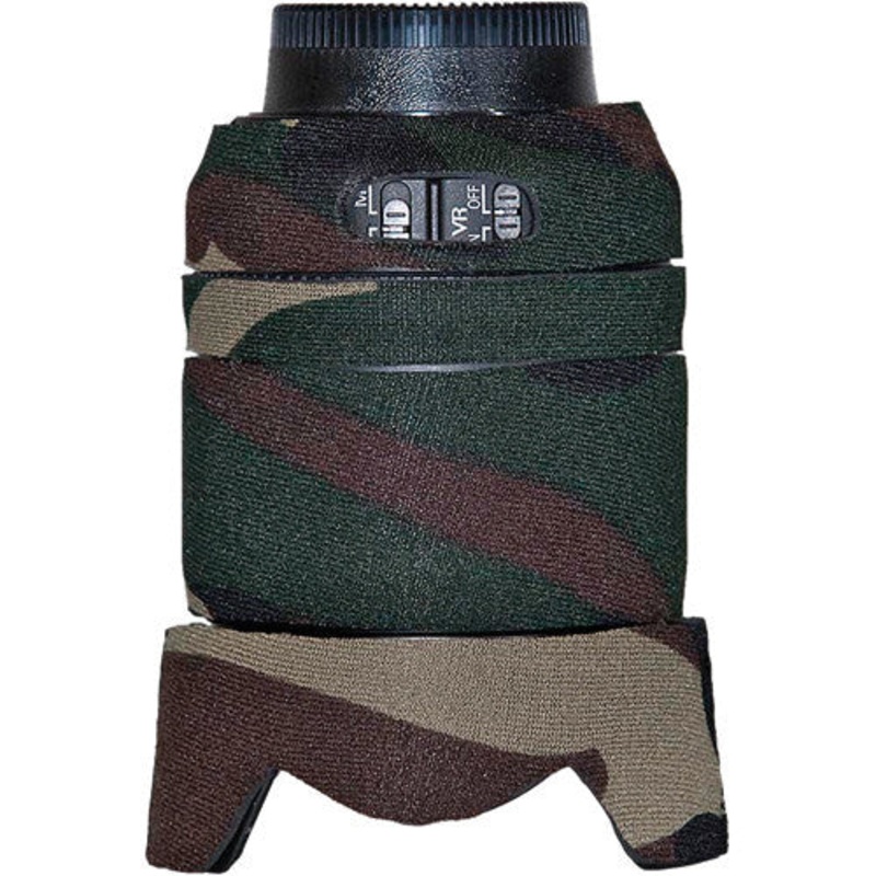 LensCoat Lens Cover for the Nikon 18-105mm f/3.5-5.6G Lens (Forest Green Camo)