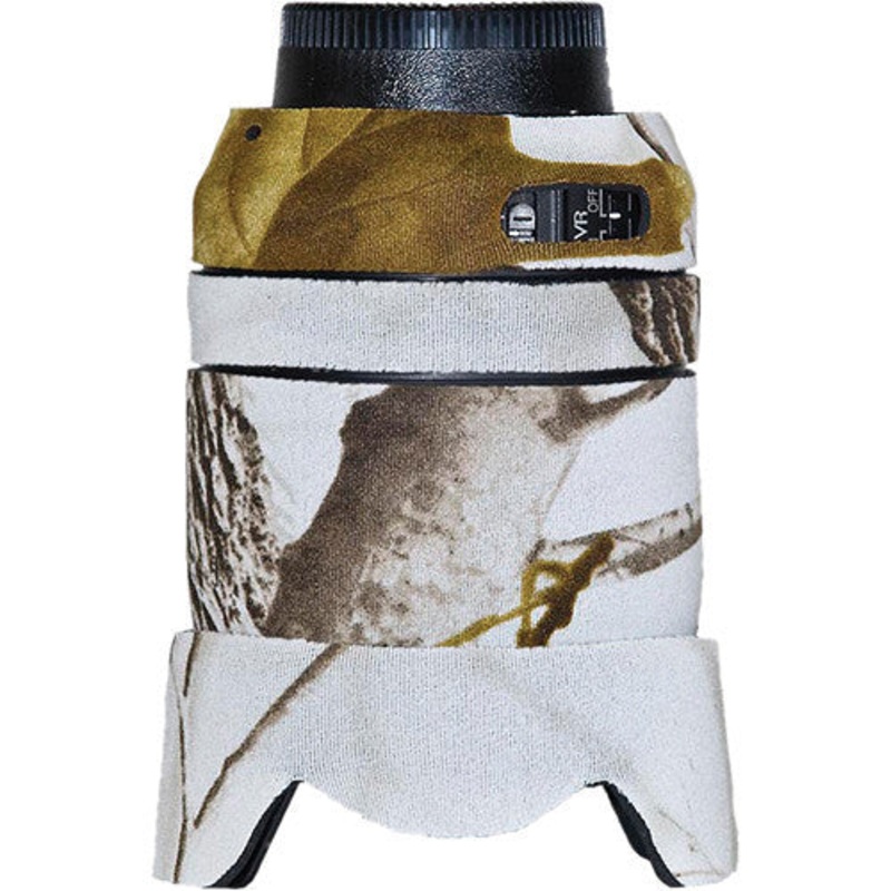 LensCoat Lens Cover for the Nikon 18-105mm f/3.5-5.6G Lens (Realtree AP Snow)