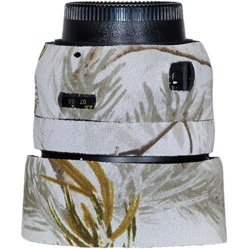 LensCoat Lens Cover for the Nikon 50mm f/1.4G AF Lens (Realtree AP Snow)