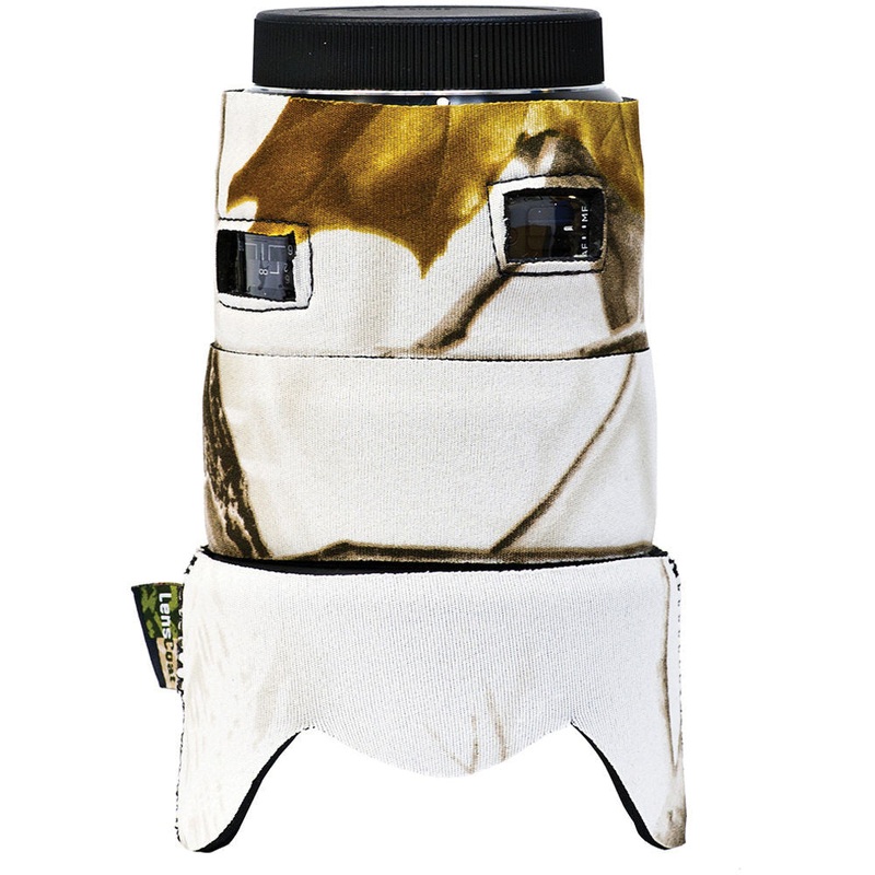 LensCoat Lens Cover for the Sigma 35mm f/1.4 DG HSM Lens (Realtree AP Snow)