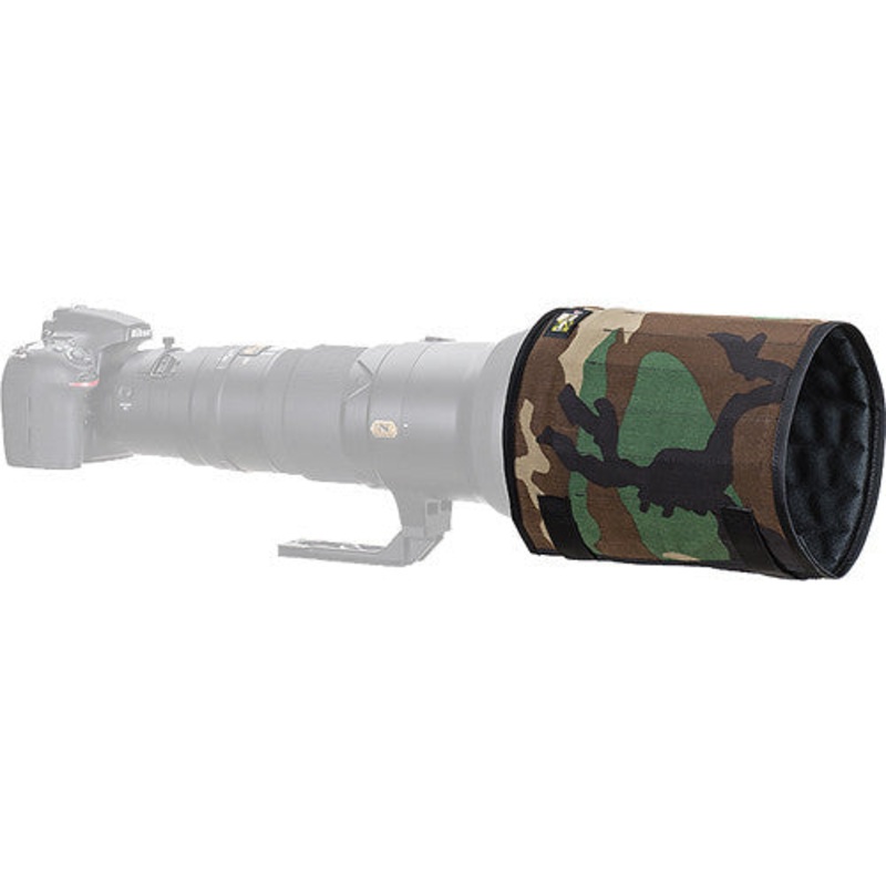 LensCoat TravelHood (Large, Forest Green Camo)