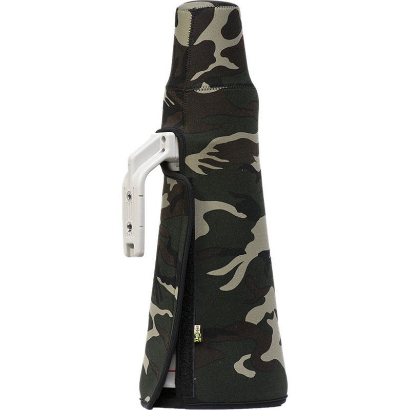 LensCoat TravelCoat for Canon 600mm f/4 IS II Lens without Hood (Forest Green Camo)