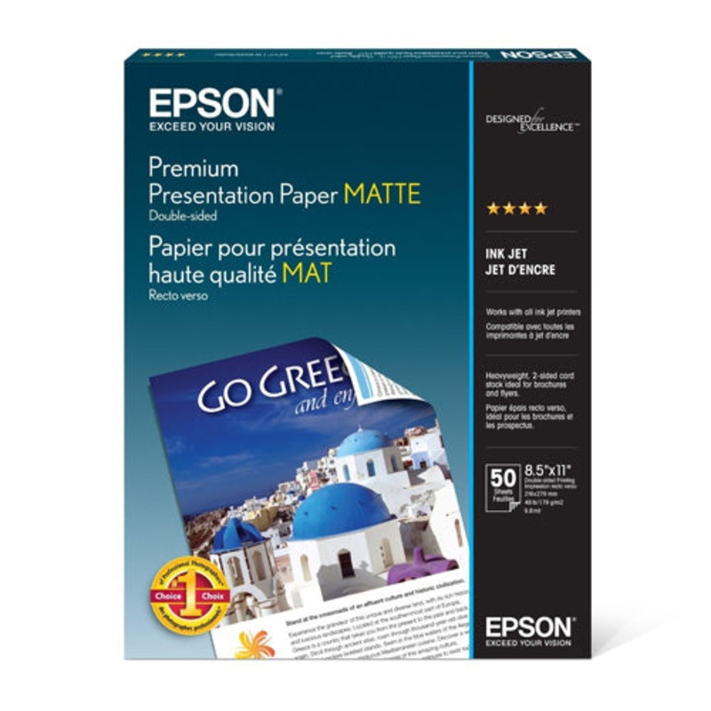Epson 13x19" Ultra Premium Presentation Paper Matte - 100 Sheets