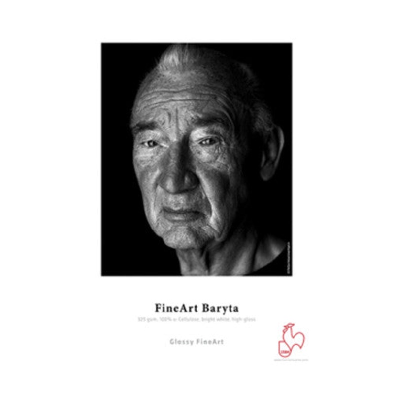 Hahnemuhle FineArt Baryta 325GSM Photo Paper - 8.5" x 11" - 25 Sheets