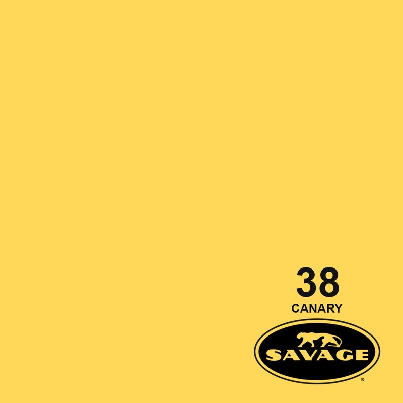 Savage 53"x12 Yards Seamless Paper Background - Canary