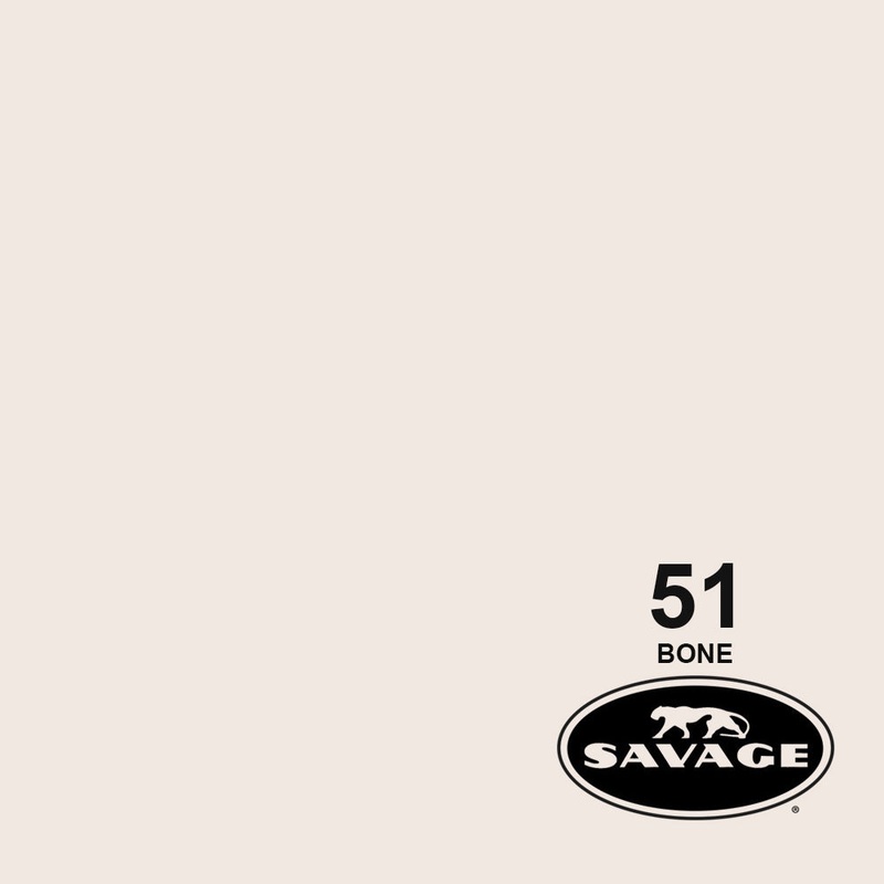 Savage 107"x12 Yards Seamless Paper Background - Bone