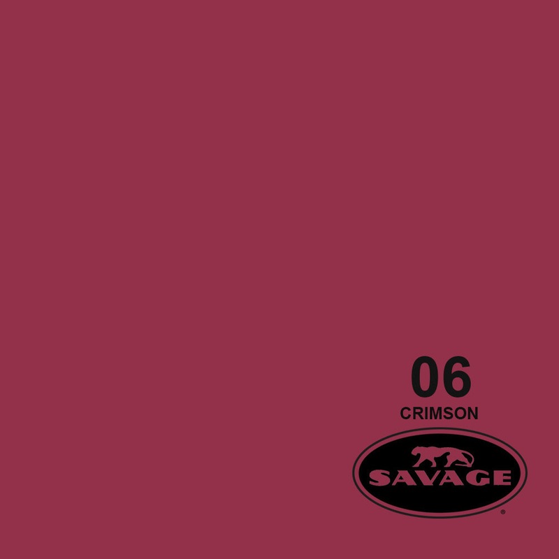 Savage 107"x12 Yards Seamless Paper Background - Crimson