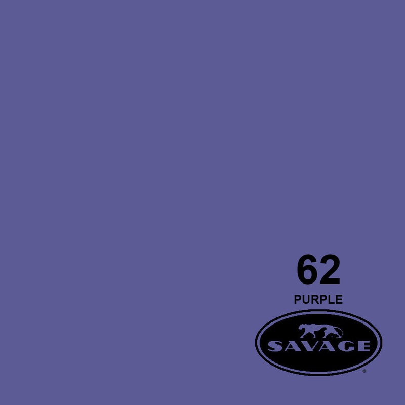 Savage 107"x12 Yards Seamless Paper Background - Purple