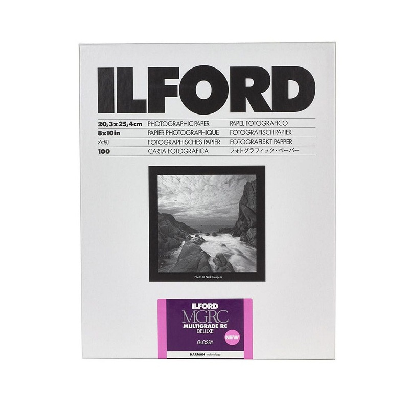 Ilford Multigrade RC Glossy 8x10" - 100 Sheets