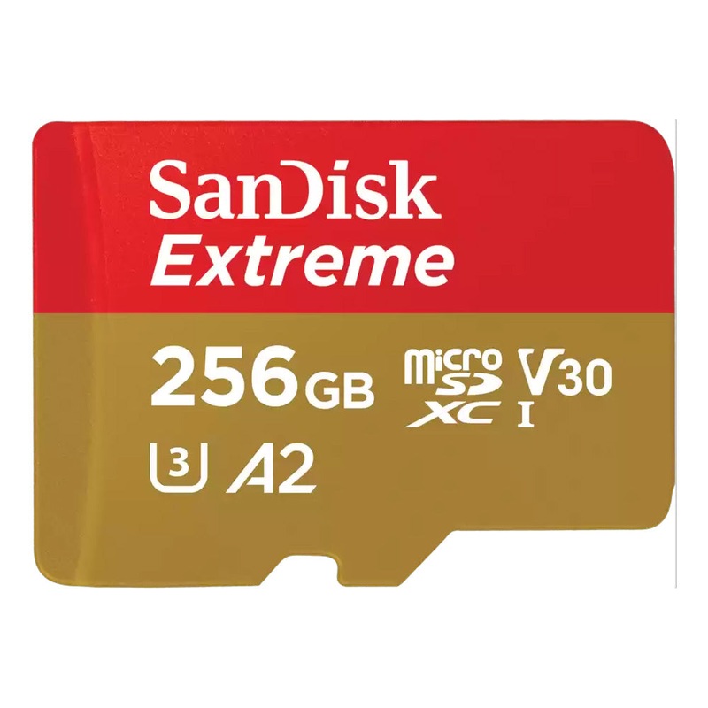 SanDisk Extreme microSDXC UHS-I - 256GB