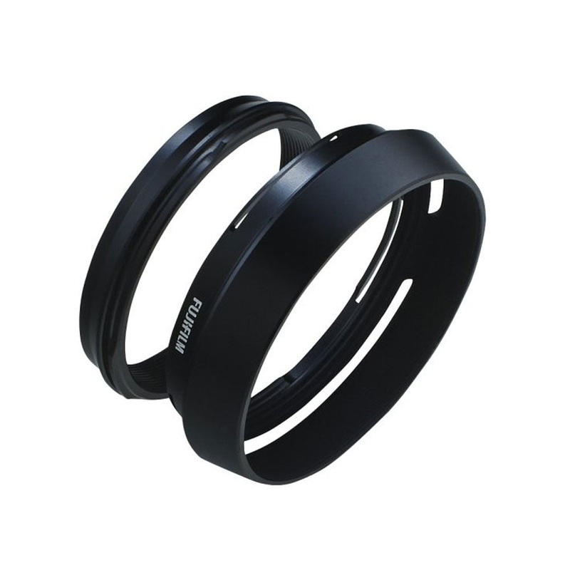 FUJIFILM LH-100 Lens Hood and Adapter Ring for X100/X100S (Black)