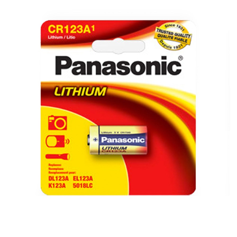 Panasonic CR123A Lithium Battery