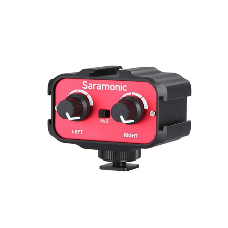 Saramonic SR-AX100 Passive 2-Channel Audio Adapter for DSLR Cameras