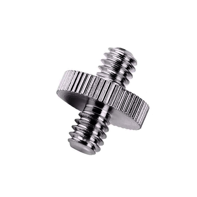 Camera Screw 1/4" Male to 1/4" Male Adaptor