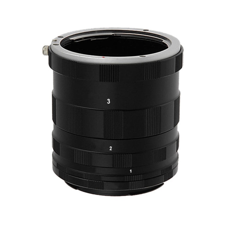 Yuer Macro Extension Tube Set for Canon EOS (EF, EF-S)