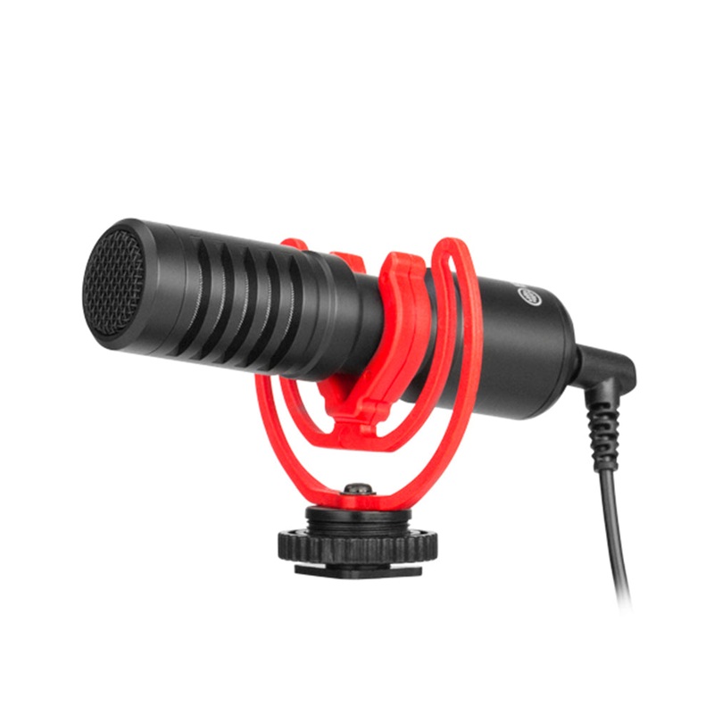 Boya BY-MM1+ Super-cardioid Condenser Shotgun Microphone