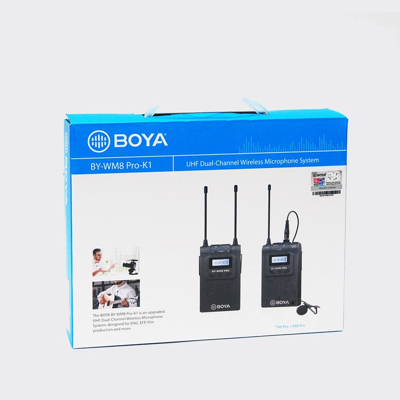 Boya BY-WM8 Pro-K1 Wireless Microphone System