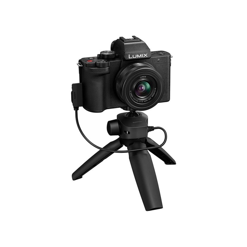 Panasonic Lumix G100V 12-32mm Lens Tripod Grip Kit