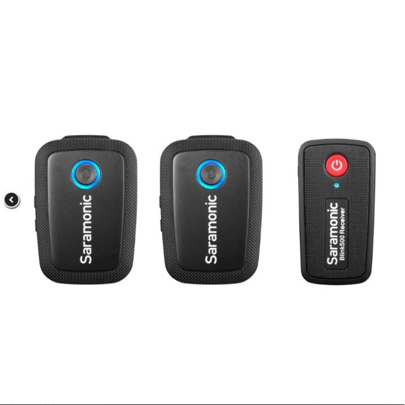 Saramonic Blink 500 B2 Wireless Clip On Microphone System