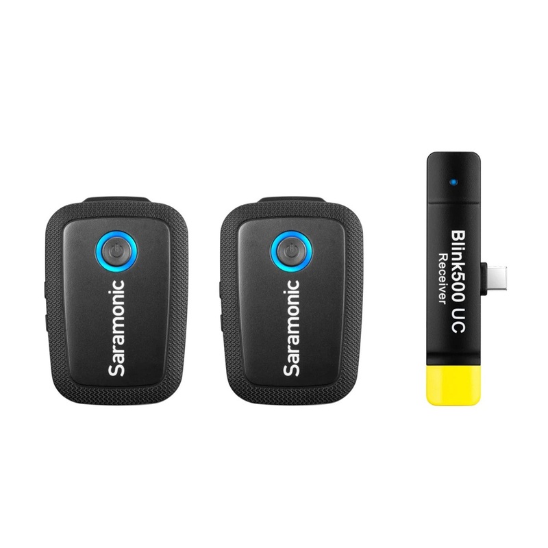 Saramonic Blink 500 B6 Wireless Clip On Microphone System for USB Type-C Devices
