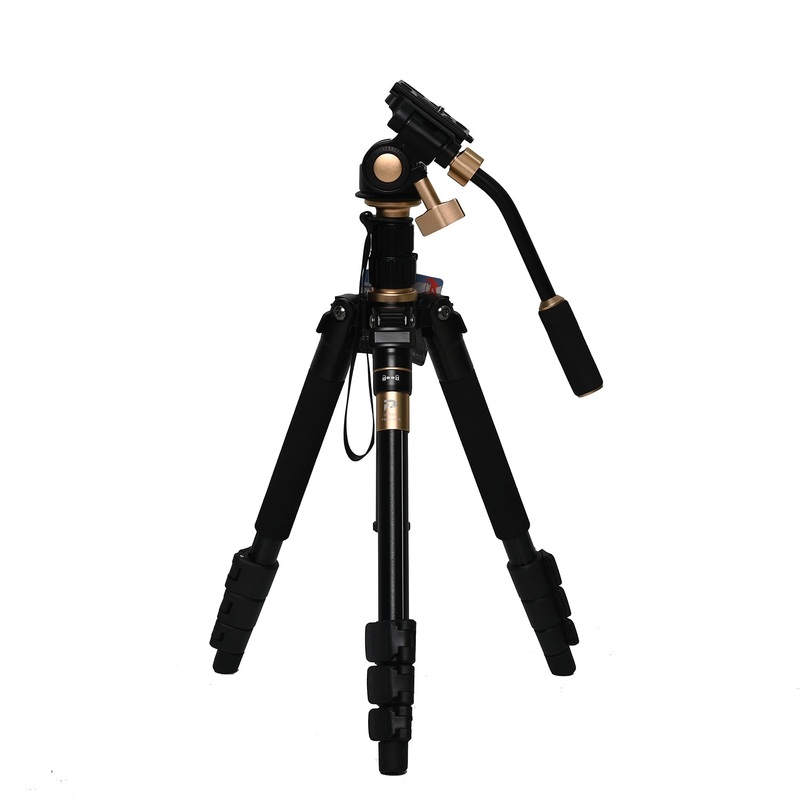 Beike Q555V Video Tripod Monopod With Fluid Head