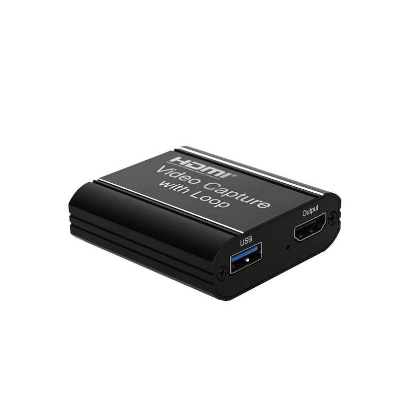 HDMI Video Capture with Loop USB 3.0