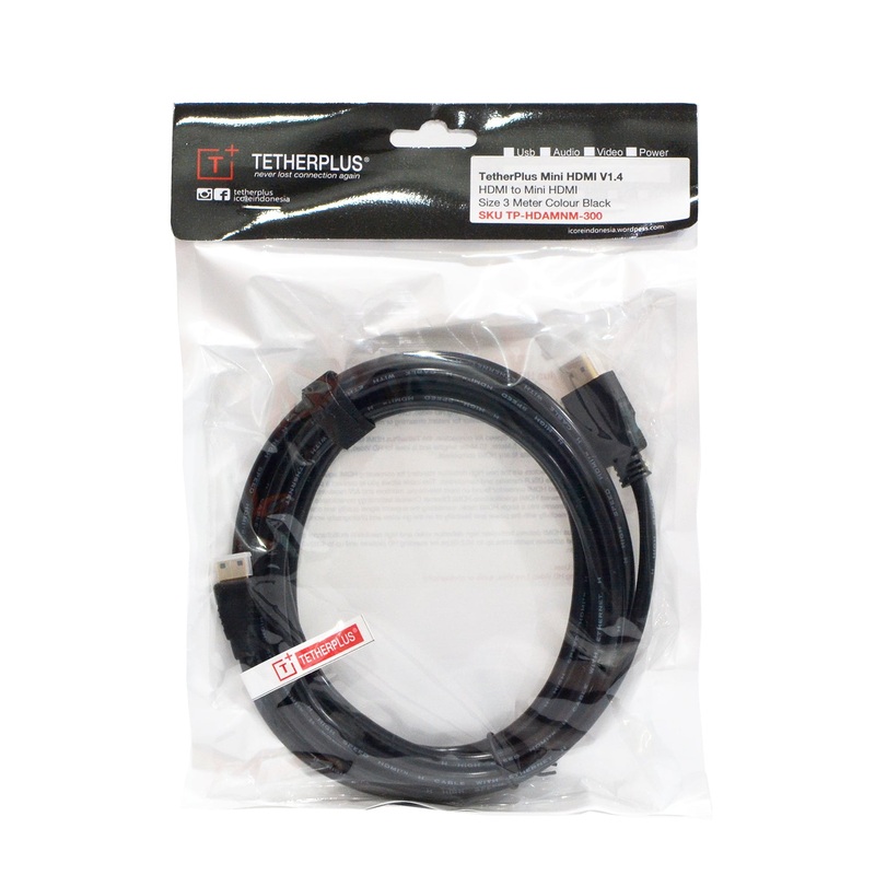 TetherPlus Kabel Mini HDMI to HDMI
