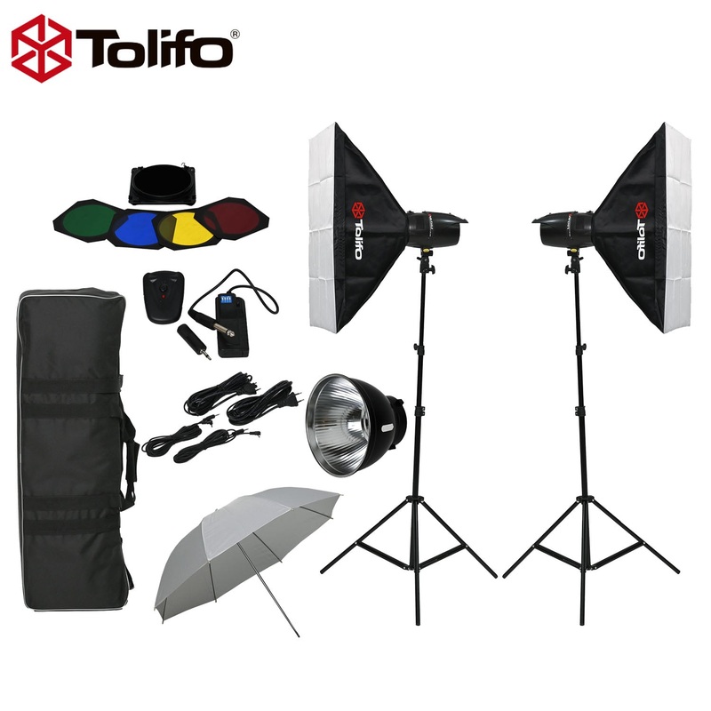 Tolifo EG 250B Studio Flash Package