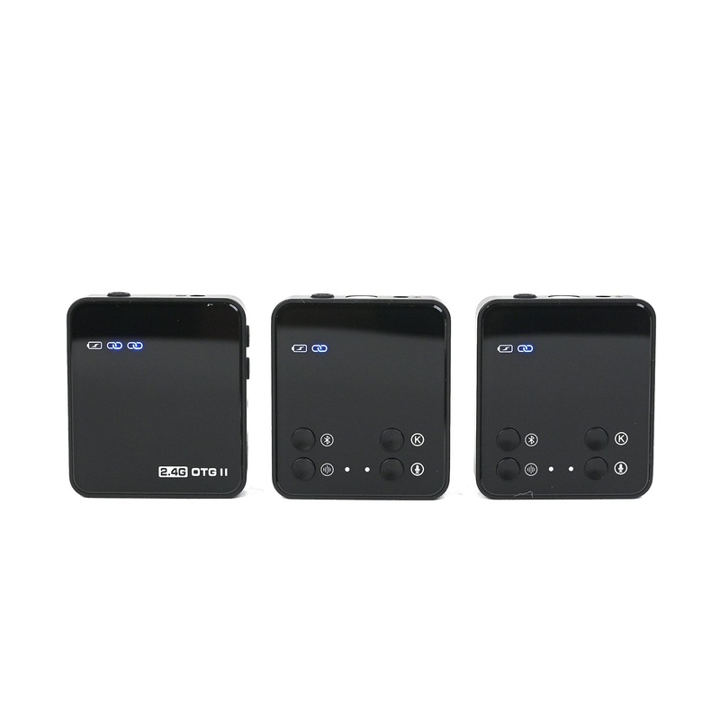 FORTE Lavalier Wireless Microphone System 2.4GHz 2 Transmitter 1 Receiver