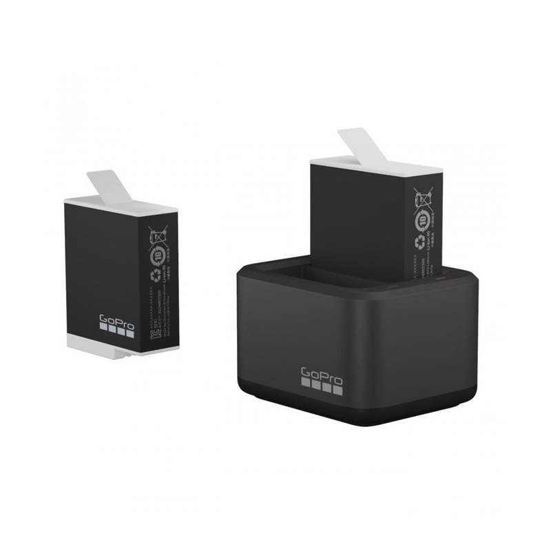 GoPro Dual Battery Charger + Enduro Batteries Hero9/Hero10/Hero11
