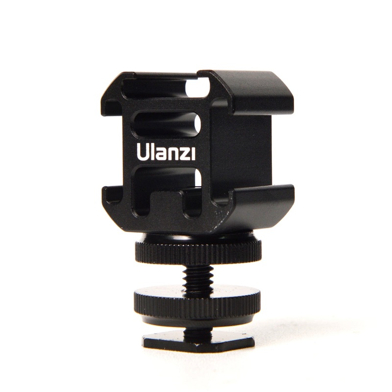 Ulanzi PT-3S Triple Cold Shoe Mount Adapter