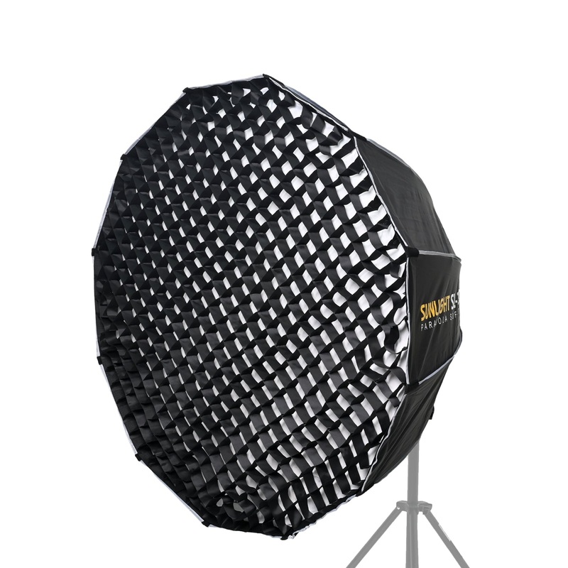 Sunlight SL120 Deep Parabolic Softbox 120cm with Grid