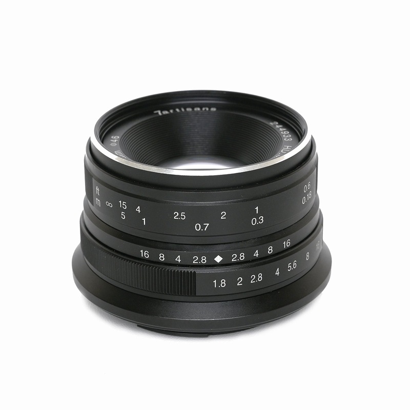 7Artisans 25mm F1.8 Lens APS-C