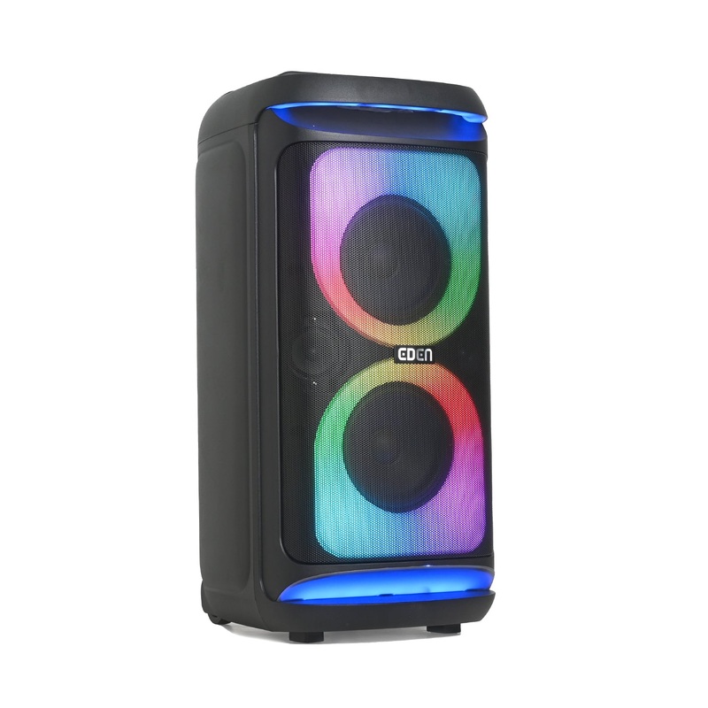 Eden ED-633 Bluetooth Portable Party Speaker Dual 6.5" 60W RMS