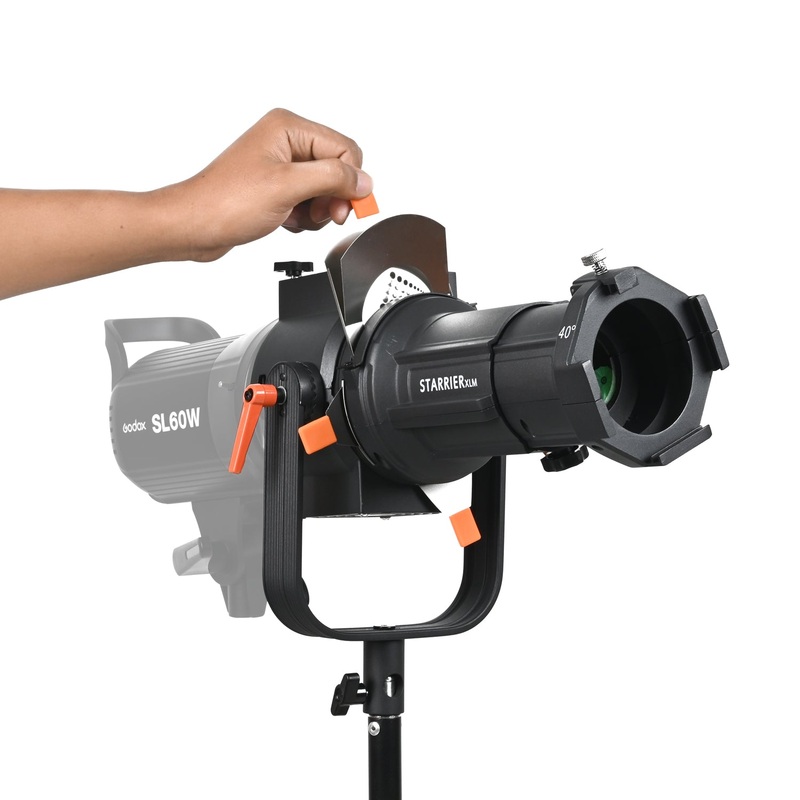 Forte Optical Snoot Projector Kit 40 Lens with Fan and Light Cutter