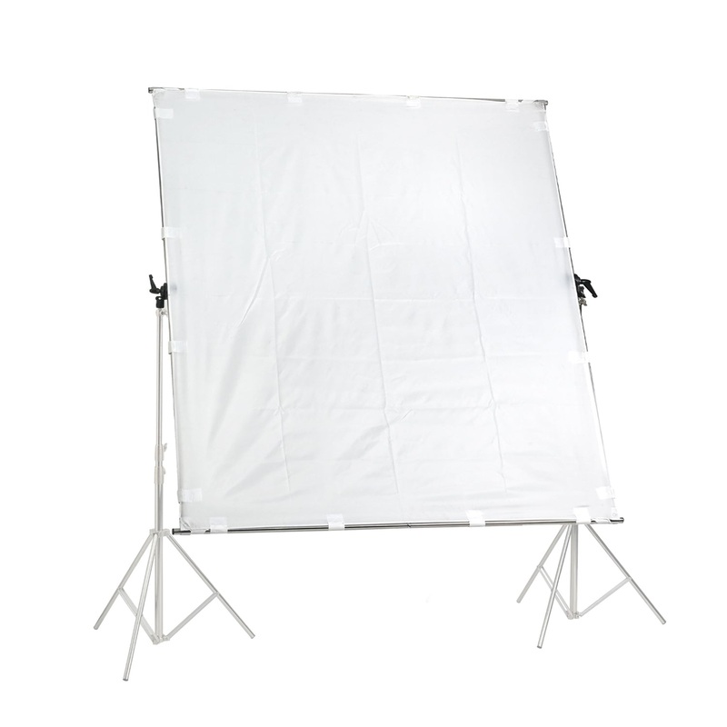 FORTE Sun Scrim Diffuser Reflector 240x250 cm Stainless Steel Frame