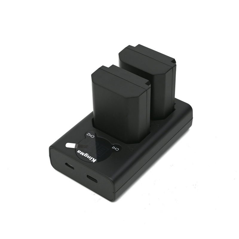 Kingma High Capacity Battery Charger Kit NP-FZ100 with Indicator