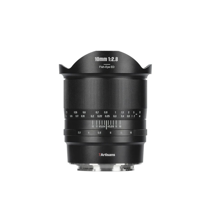 7Artisan 10mm F2.8 Mark II Fisheye Lens Full Frame