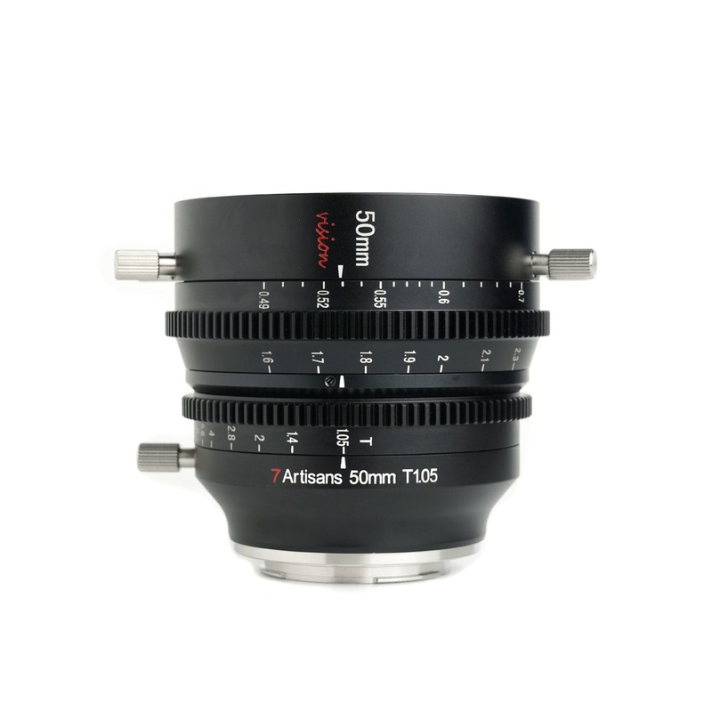 7Artisans 50mm T1.05 Vision Cine Lens APS-C