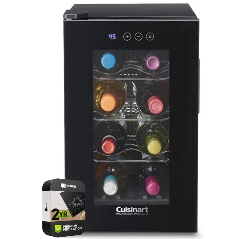 Cuisinart 8-Bottle Private Reserve Wine Cellar Black with 2 Year Warranty
