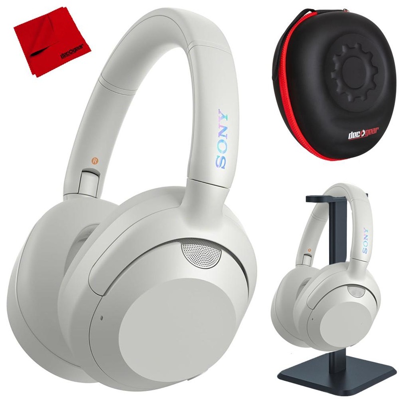 Sony ULT WEAR Wireless Noise Canceling Headphones - White + Pro Stand Kit